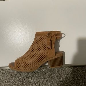 Tan Booties